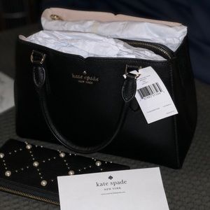 NWT Kate Spade tippy sm triple compartment satchel